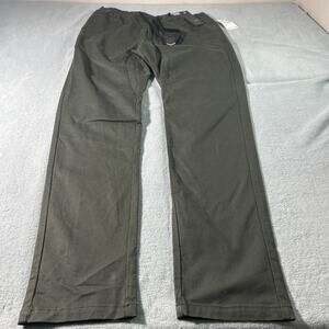 Zanerobe Slim Chino Sureshot Pants Mens 34x30 Performance Trousers Meta Transit